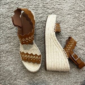 Chloé wedges size 37